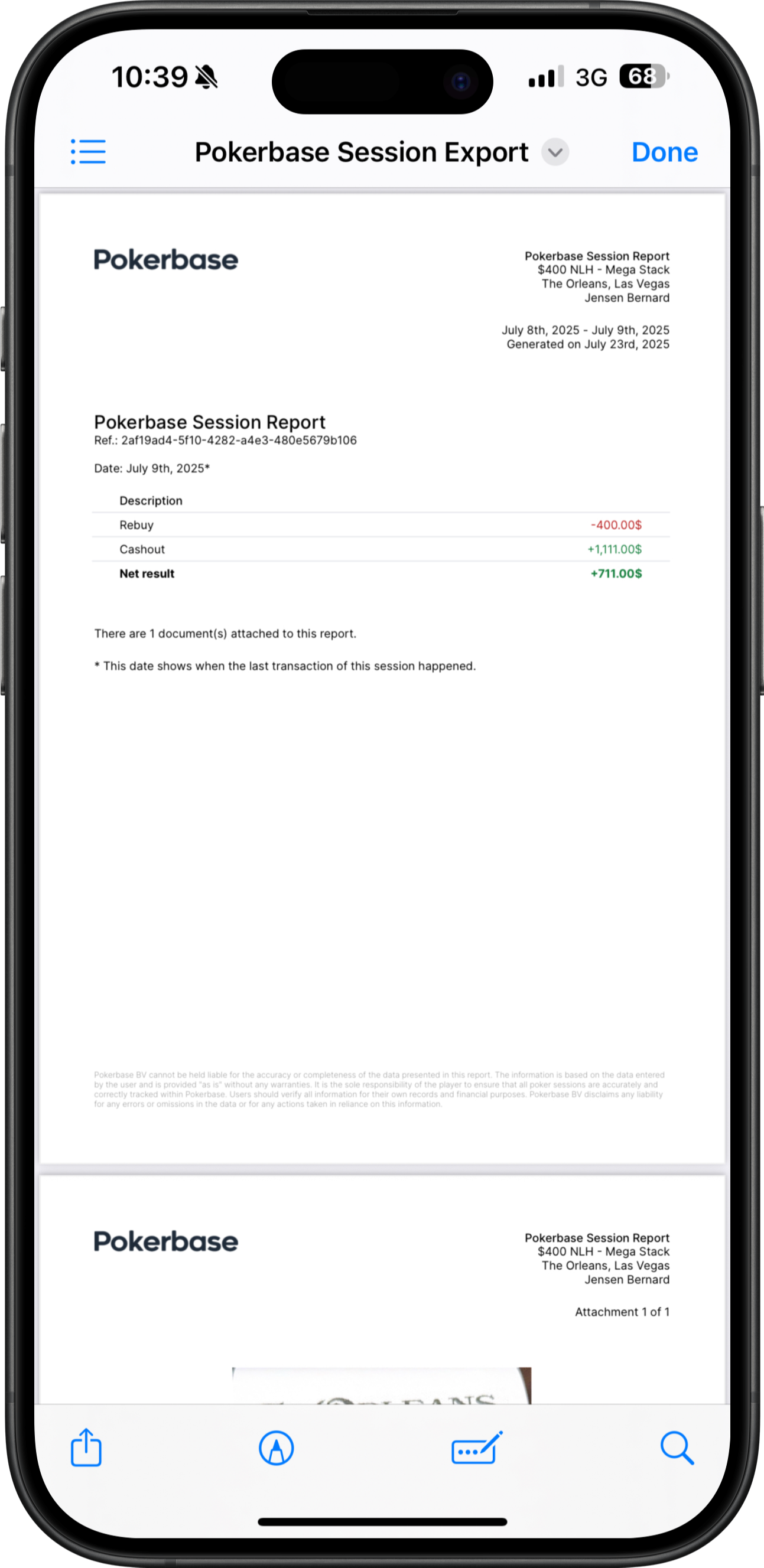 Accounting PDF Exports